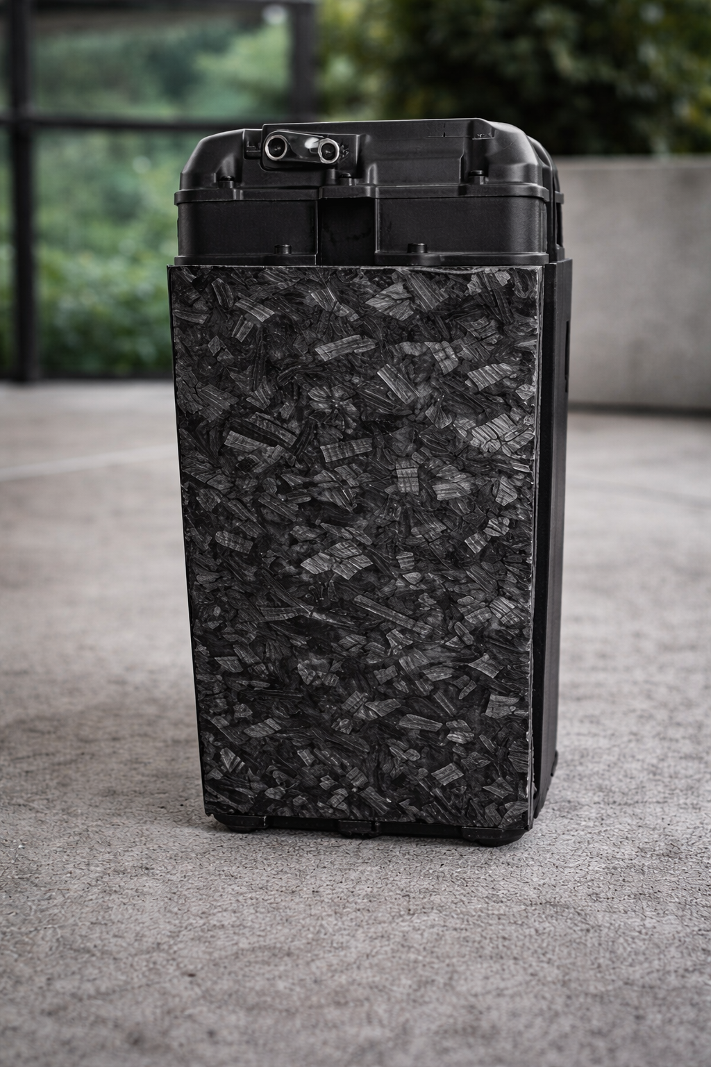 Forged Carbon Fiber Battery Shield