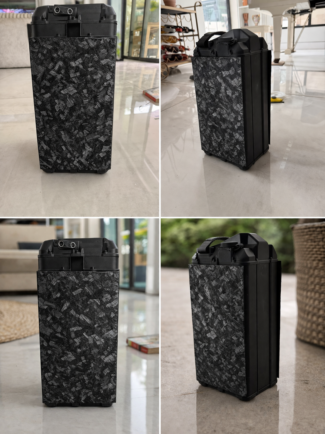 Forged Carbon Fiber Battery Shield